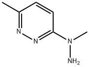 3-甲基-6-(1-甲基肼基)哒嗪,175135-44-1,结构式