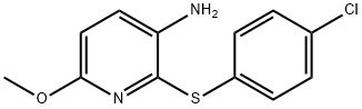 175135-95-2 2-[(4-chlorophenyl)thio]-6-methoxypyridin-3-amine