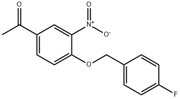 4-(4-플루오로벤질록시)-3-니트로아세토페논