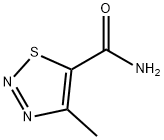 4-甲基-1,2,3-噻重氮-5-甲酰胺, 175136-67-1, 结构式