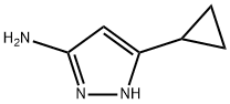 5-CYCLOPROPYL-2H-PYRAZOL-3-YLAMINE Struktur