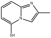 Imidazo[1,2-a]pyridine-5-thiol,  2-methyl- Structure