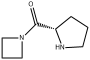Azetidine,1-(2-pyrrolidinylcarbonyl)-,(S)-(9CI) Struktur