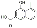 2-Naphthalenecarboxylic acid, 4-hydroxy-5-Methyl- 结构式