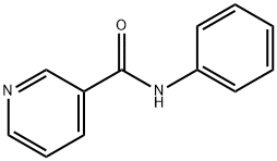 烟酰苯胺,1752-96-1,结构式