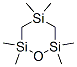 2,2,4,4,6,6-Hexamethyl-1-oxa-2,4,6-trisilacyclohexane 结构式