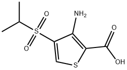 3-AMINO-4-(ISOPROPYLSULFONYL)THIOPHENE-2-CARBOXYLIC ACID