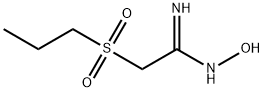 (N-PROPYLSULFONYL)ACETAMIDE OXIME 结构式