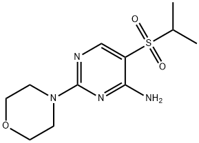 5-(이소프로필술포닐)-2-모르폴리노피리미딘-4-아민
