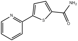 5-(2-吡啶基)噻吩-2-羧胺,175202-40-1,结构式