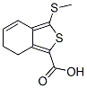 4,5-DIHYDRO-1-(METHYLTHIO)BENZO(C)THIOPHENE-3-CARBOXYLIC ACID 结构式