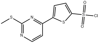 5-[2-(METHYLTHIO)PYRIMIDIN-4-YL]THIOPHENE-2-SULFONYL CHLORIDE