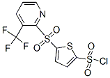  2-[3-(Trifluoromethyl)pyrid-2-ylsulphonyl]thiophene-5-sulphonyl chloride