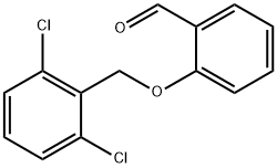 2-[(2,6-二氯苄基)氧基]苯甲醛, 175203-16-4, 结构式