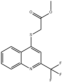 175203-42-6 メチル 2-[2-(トリフルオロメチル)キノリン-4-イルチオ]酢酸