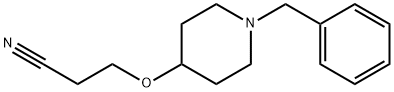 3-[(1-BENZYL-4-PIPERIDYL)OXY]PROPANENITRILE Structure