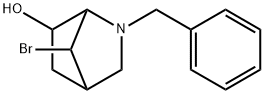 2-氮杂-2-苄基-7-溴-6-羟基-2-双环(2.2.1)庚烷, 175204-14-5, 结构式