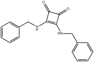 3,4-DI(BENZYLAMINO)CYCLOBUT-3-ENE-1,2-DIONE Structure