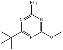 2-氨基-4-叔丁基-6-甲氧基-1,3,5-三嗪, 175204-54-3, 结构式
