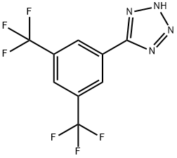 5-[3,5-双(三氟甲基)苯]四唑,175205-09-1,结构式