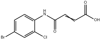 4-(4-BROMO-2-CHLOROANILINO)-4-OXOBUT-2-ENOIC ACID|