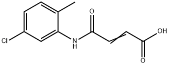 4-(5-CHLORO-2-METHYLANILINO)-4-OXOBUT-2-ENOIC ACID,175205-20-6,结构式