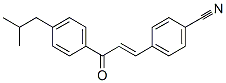 3-(4-CYANOPHENYL)-1-(4-ISOBUTYLPHENYL)PROP-2-EN-1-ONE|