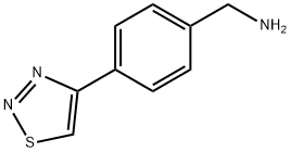 4-(1,2,3-THIADIAZOL-4-YL)BENZYLAMINE HYDROCHLORIDE Struktur