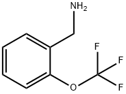 2-(トリフルオロメトキシ)ベンジルアミン 化学構造式