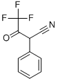 2-PHENYL-2-(TRIFLUOROACETYL)ACETONITRILE Structure