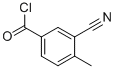 3-氰基-4-甲基苯甲酰氯, 175215-03-9, 结构式