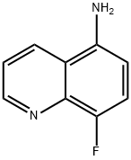 5-Quinolinamine,8-fluoro-(9CI) Struktur