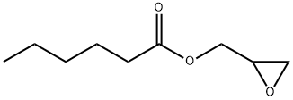 Hexanoic acid oxiranylmethyl ester,17526-74-8,结构式