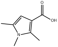1,2,5-三甲基-1H-吡咯-3-碳酸, 175276-50-3, 结构式