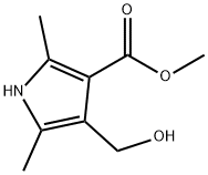 2,5-二甲基-4-羟基甲基吡咯-3-羧酸甲酯, 175276-58-1, 结构式