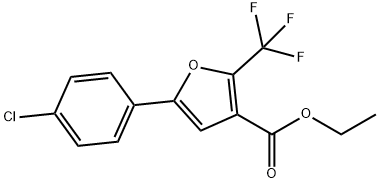 에틸5-(4-클로로페닐)-2-(트리플루오로메틸)-3-푸로에이트