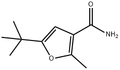 5-(TERT-BUTYL)-2-METHYL-3-FURAMIDE Struktur