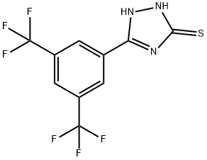 175276-77-4 5-[3,5-ビス(トリフルオロメチル)フェニル]-1,2,4-トリアゾール-3(2H)-チオン
