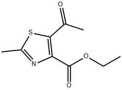 5-乙酰基-2-甲基-4-噻唑羧酸乙酯, 175277-29-9, 结构式