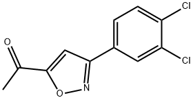 175277-36-8 1-[3-(3,4-ジクロロフェニル)イソオキサゾール-5-イル]エタン-1-オン