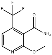 2-甲氧基-4-(三氟甲基)吡啶-3-羧酰胺,175277-68-6,结构式
