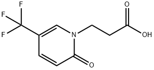 3-[1,2-DIHYDRO-2-OXO-5-(TRIFLUOROMETHYL)PYRID-1-YL]PROPIONIC ACID 97|3-[2-氧-5-(三氟甲基)-1,2-二氢吡啶]丙酸