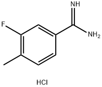 3-氟-4-甲苯基-1-羰基咪唑胺盐酸盐, 175277-88-0, 结构式