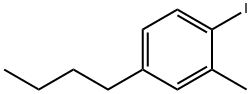 4-丁基-1-碘-2-甲基苯 结构式