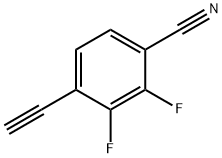 4-乙炔基-2,3-二氟苄腈, 175283-25-7, 结构式