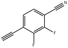 Benzonitrile, 4-ethynyl-2,3-difluoro- (9CI) 化学構造式