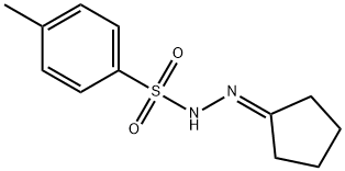 シクロペンタノン p-トルエンスルホニルヒドラゾン 化学構造式
