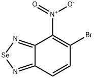 5-溴-4-硝基苯并[C][1,2,5]硒二唑,1753-20-4,结构式