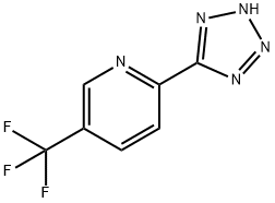 5-[5-(TRIFLUOROMETHYL)PYRID-2-YL]-1H-TETRAZOLE|2-(2H-四唑-5-基)-5-(三氟甲基)吡啶