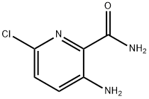 6-Chloro-3-aminopyridine-2-carboxamide Structure
